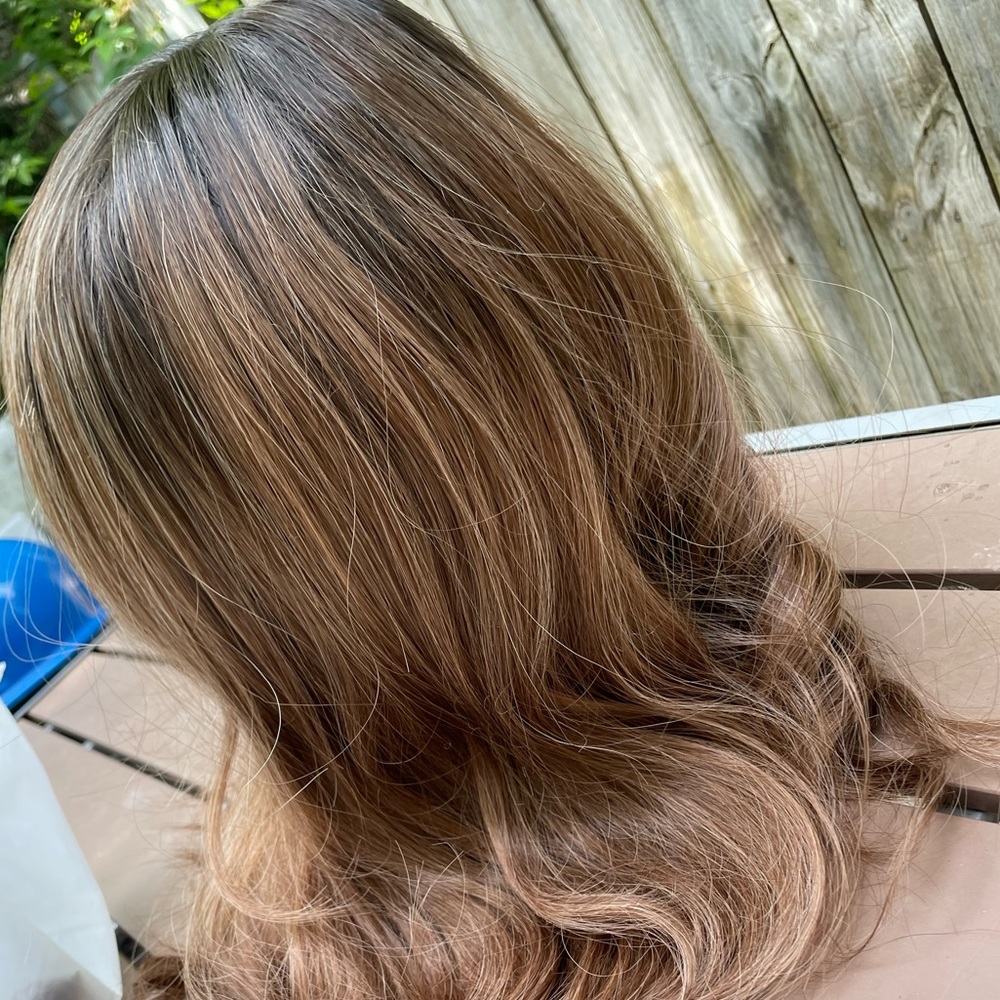 Beautiful wig human hair